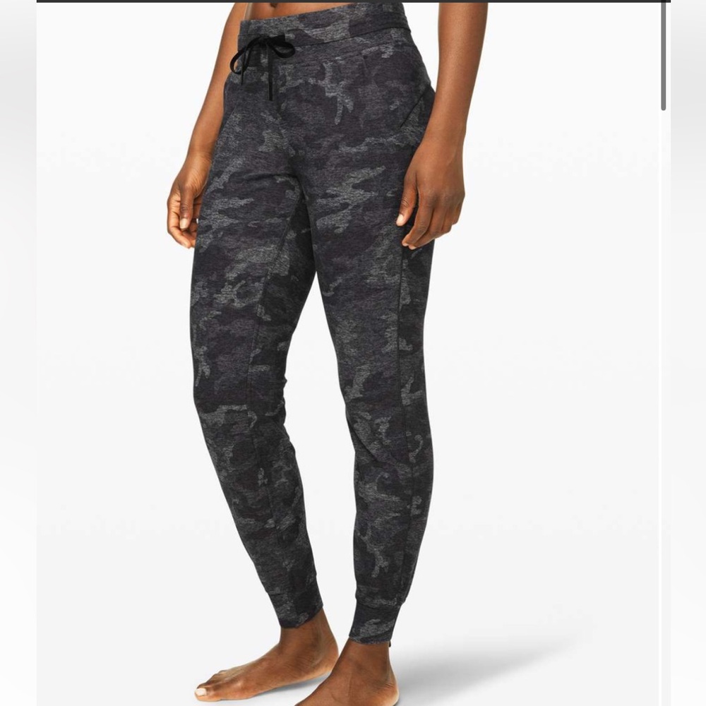 Lululemon Ready To Rulu Pant Incognito Camo HTR Black / Black Size 4